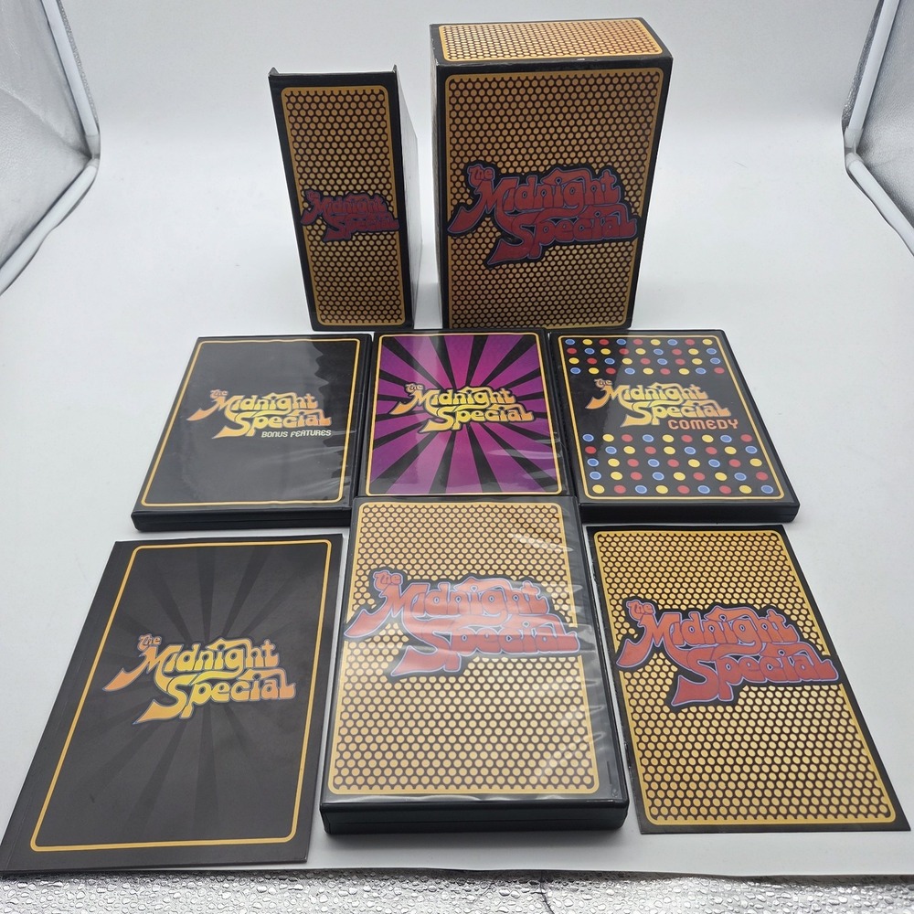 The Midnight Special 70s Rock Pop Soul 11 DVD Box Set Time Life Rare OOP